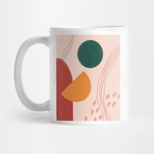 Abstract bohemian painting Mug